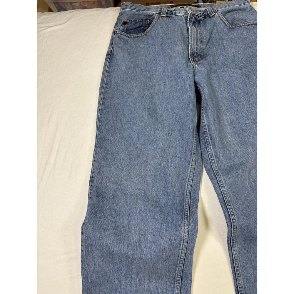 Vintage 90s Guess Jeans 151 Relaxed Fit 31x32 Made in USA Blue Denim Baggy